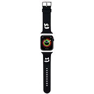 Karl Lagerfeld Karl and Choupette Head NFT for Apple Watch 38/40 Black - Watch Strap