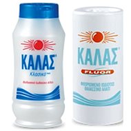 KALAS Fine sea salt CLASSIC 400 g + FLUOR fluorinated iodized, 250 g - Salt