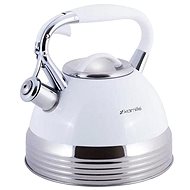 Kamille 0696 WH Stainless steel teapot 2,7 l with whistle - Hot Water Kettle