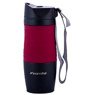 Kamille Thermo mug 380ml, burgundy - Thermal Mug