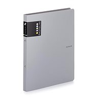 Karton P+P PP A4 2-ring binder PASTELINI grey - Document Folder