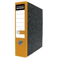 CAESAR OFFICE Executive A4 80 mm, yellow spine - Arch Folder
