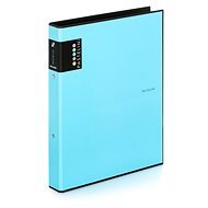 Karton P+P Laminated binder A4 R25-2 ring PASTELINI blue - Arch Folder