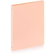 Karton P+P A4 4 ring binder PASTELINI apricot - Document Folder