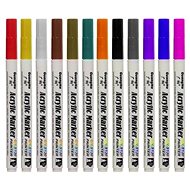 Alum Acrylic markers - set of 12 - Felt Tip Pens