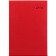 GRASPO Weekly diary A5/2024 with notes - Viva red - Planner