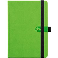 GRASPO Weekly diary A5/2024 with notes - Trendy green - Planner