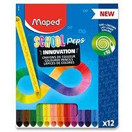Maped Pastelky School Peps Infinity 12 barev - Coloured Pencils