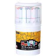 Comix Set of coloured double-headed markers QFMK02-24, 24 pcs - Marker