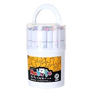 Comix Set of coloured double-headed markers QFMK02-36, 36 pcs - Marker