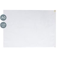 PAPER:CZ Obal na stavební plány A0 se zipovým uzávěrem, 900 × 1280 mm, 110 mic - Document Cover