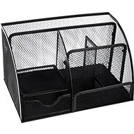 ISO 15987 Wire desktop storage box, multifunctional, black - Stationery Stand