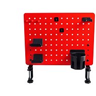 ROLINE Děrovaná deska pro kancelář / hráče, červená - Pegboard