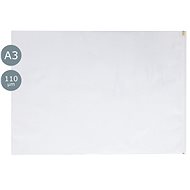 Obal na plány A3 se zipovým uzávěrem, 320 × 440 mm, 110 mic - Document Cover