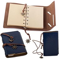 Verk Travel notebook in retro style, grey - Journal
