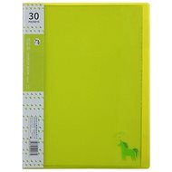 Comix School binder Little Unicorn A3163 A4, 18 mm, green - Desky na sešity