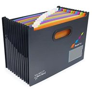 RAPESCO SupaFile A4 PP 13 compartments, black - Document Folder