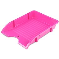 DONAU Solid A4 unbreakable, plastic, pink - Paper Tray
