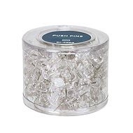 BI-OFFICE transparent, 200 pcs - Pins