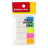 Comix Self-adhesive bookmarks Fluorescent 5 × 44 ×12 mm D7013 - Self-Adhesive Labels
