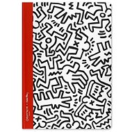 Caran D'ache Keith Haring, A5, tečkovaný - Notepad