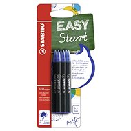 STABILO EASY Replacement refill 0,5 mm, pack of 6, blue - Rollerball Refill 