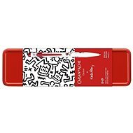 CARAN D'ACHE NF0849.123 „849 Keith Haring", biele, F - Guľôčkové pero