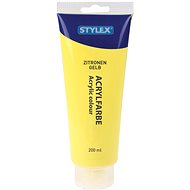 Stylex GmbH Acrylic paint yellow - Acrylic Paints for Canvas
