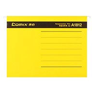 COMIX A1812 Hanging plates with differentiator A4 yellow - Document Folder