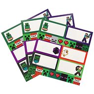 Minecraft: Diamond - set štítků - Self-Adhesive Labels