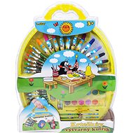 Wiky Suitcase of art supplies 50 pcs - Mole - Small Briefcase