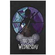 Netflix Wednesday: Wednesday With Cello - block A5 - Notepad