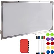 Maaleo 24325 Magnetic board 40 × 60 cm + magnets + markers + sponge, white - Magnetic Board