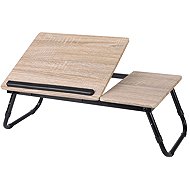 DOCHTMANN Modern laptop table 58 × 38 × 21 cm, wood with metal - Laptop Table