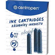 CENTROPEN inkjet, erasable, blue - pack of 6 - Replacement Cartridge