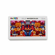 Carioca Plus Watercolour colours 12 pcs - Watercolour Paints