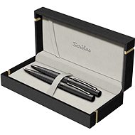 Scrikss Honour Matt Black set ballpoint pen + ballpoint pen - Writing Set