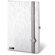 Lanybook Innocent Passion White Grey A5 - Journal