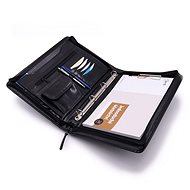 Vikpap Diplomat with handle, black - Document Folder