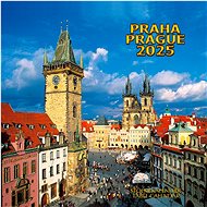 DIMART Calendar Prague 2025 table (Old Town Square) - Desk Calendar