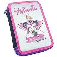 DISNEY Double-decker school pencil case Minnie Star equipped - Pencil Case