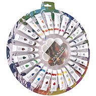 Maaleo 24725 24 pcs × 12 ml - Acrylic Paints for Canvas