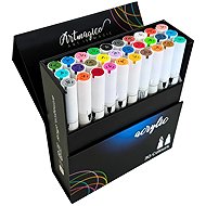 Artmagico Duojoy acrylic, with two tips, 30 colours - Markers