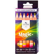 KOH-I-NOOR MAGIC 3404/N15 multi-coloured, triangular, set of 12 + 1 - Coloured Pencils
