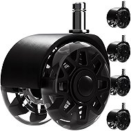 RUHHY 26294 65 mm, load 160 kg, black - pack of 5 - Chair Casters
