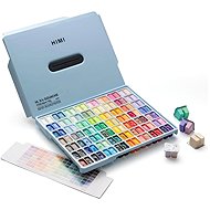 HIMI Twin Cup Gouache Set 112 colours, Blue Edition - Gouache Paints