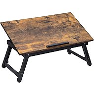 ModernHome LLD104BY Rustic folding laptop table 60 × 35 cm - Laptop Table
