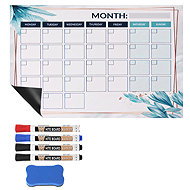 RUHHY magnetic fridge planner 30 × 40 cm + 4× marker - Magnetic Board