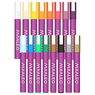MAALEO 27051 acrylic - set of 16 colours - Markers