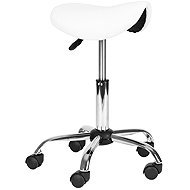 ModernHome BC004 Ergonomic swivel stool with adjustable height, 150 kg capacity, white - Balance Stool